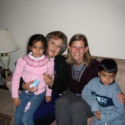 with some of my home-stay family in Cusco, 2004