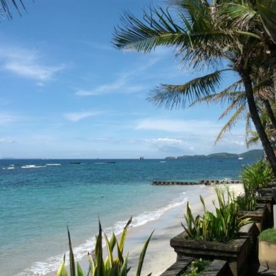 Beach scene, Bali, Indonesia