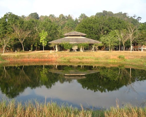 Meditation sala at Wat Suan Mokkh