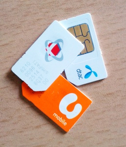 local SIM cards