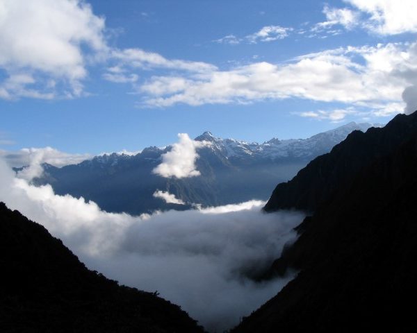 Inca Trail campsite view