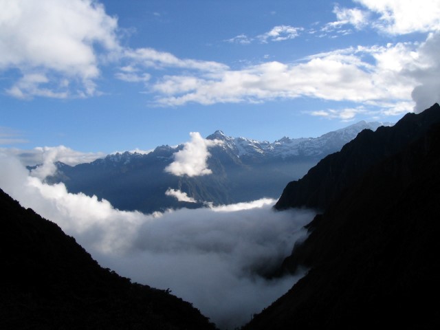 Inca Trail campsite view